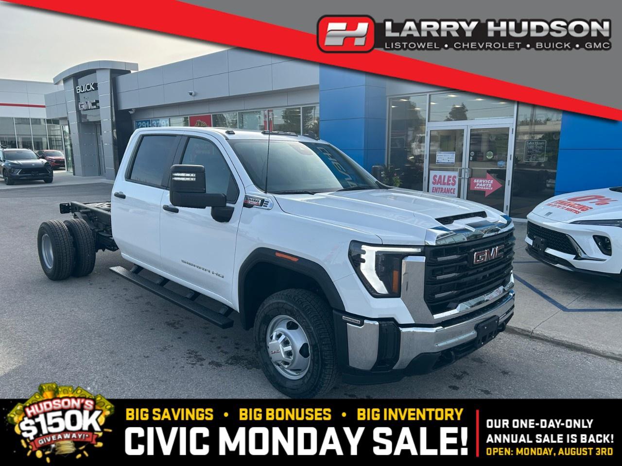 2026 GMC Sierra 3500 HD CC 4WD Crew Cab 177" WB, 60" CA Pro Photo