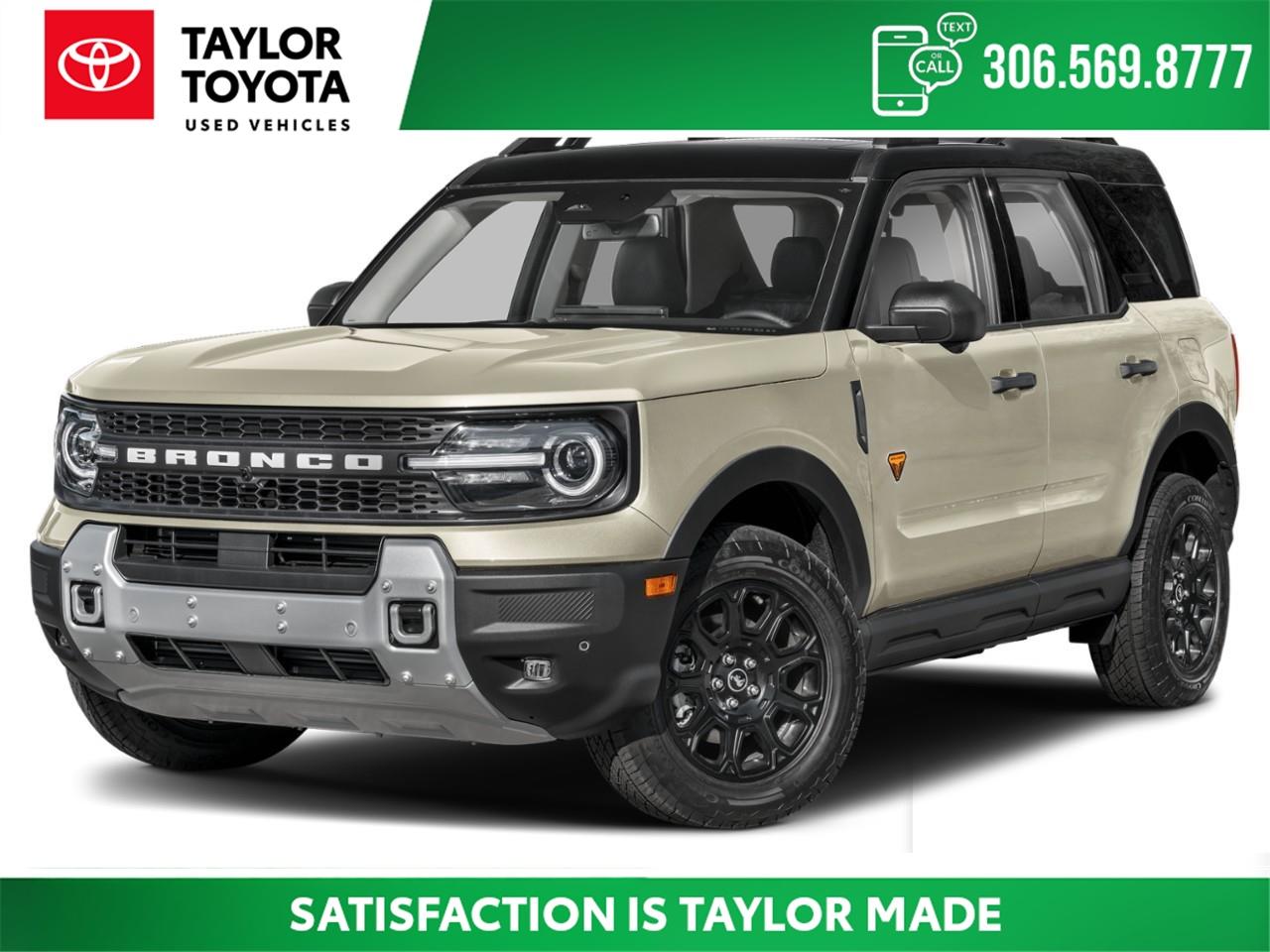 Used 2025 Ford Bronco Sport BADLANDS for sale in Regina, SK