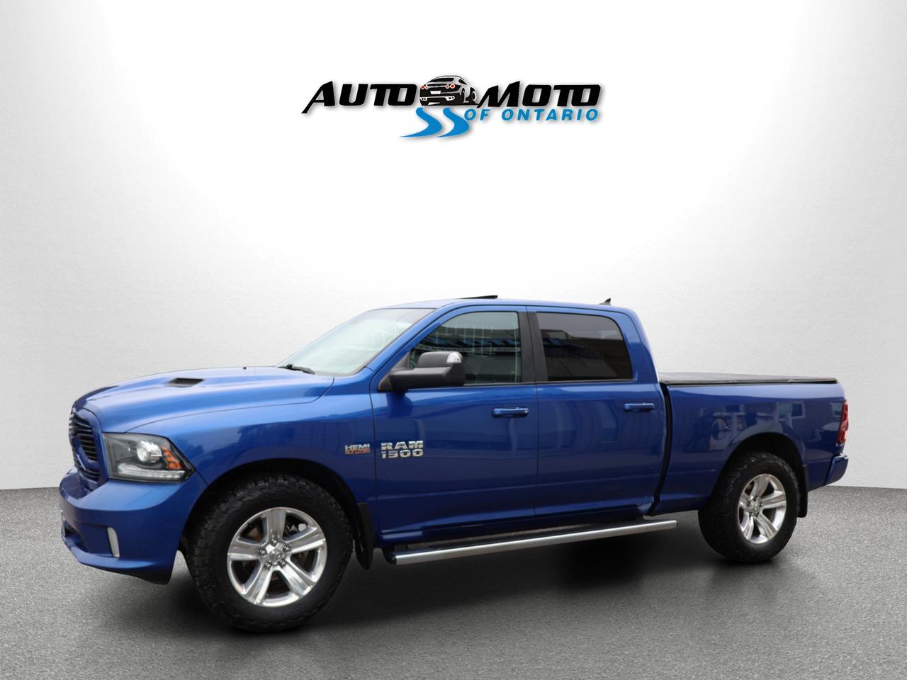 2018 RAM 1500 SPORT HEMI 4WD CERTIFIED *ACCIDENT FREE* CAMERA BLUETOOTH LEATHER HEATED SEATS SUNROOF CRUISE ALLOYS Photo