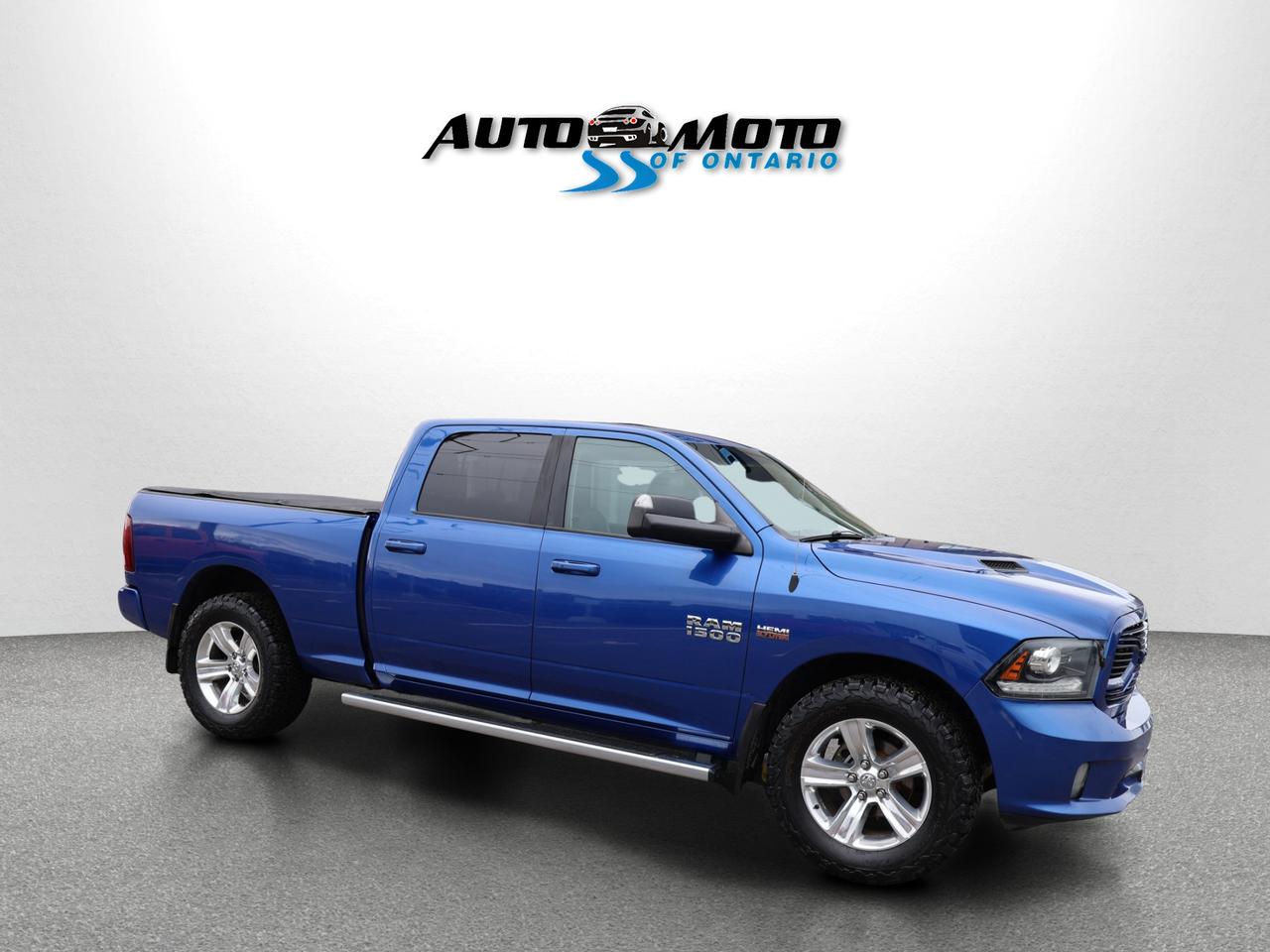 2018 RAM 1500 SPORT HEMI 4WD CERTIFIED *ACCIDENT FREE* CAMERA BLUETOOTH LEATHER HEATED SEATS SUNROOF CRUISE ALLOYS Photo