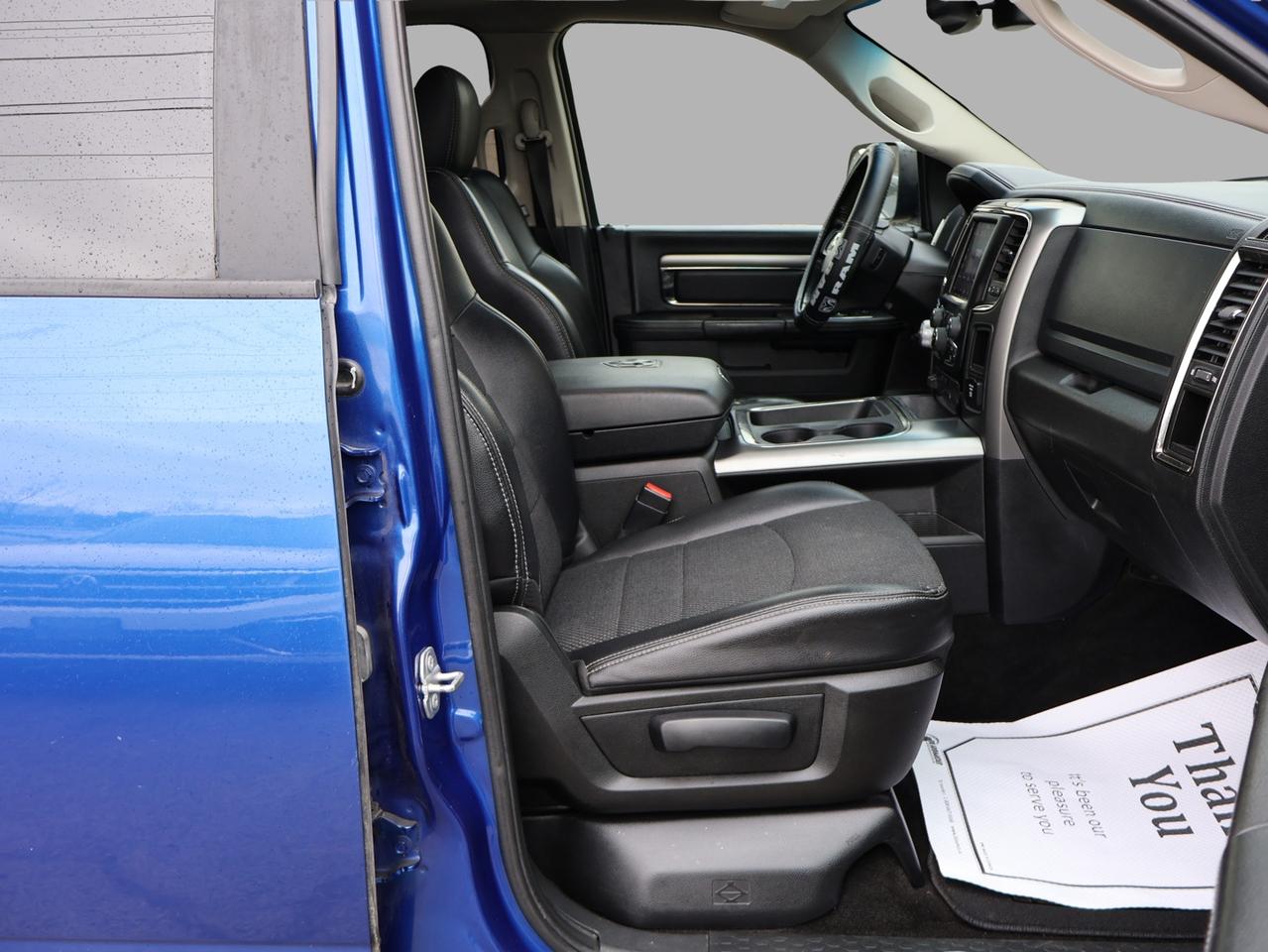 2018 RAM 1500 SPORT HEMI 4WD CERTIFIED *ACCIDENT FREE* CAMERA BLUETOOTH LEATHER HEATED SEATS SUNROOF CRUISE ALLOYS Photo