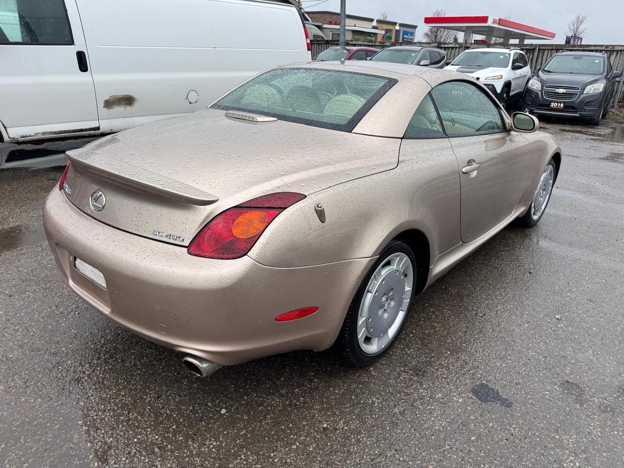 2003 Lexus SC 430 CONVERTIBLE, NAVI, OILED, GREAT SHAPE, CERT Photo