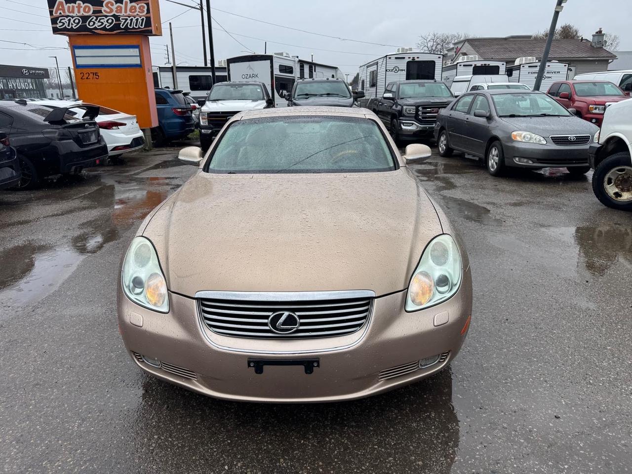 2003 Lexus SC 430 CONVERTIBLE, NAVI, OILED, GREAT SHAPE, CERT Photo