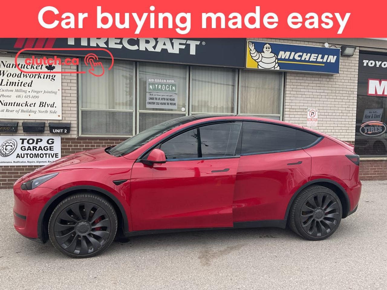 NO ACCIDENTS / CLEAN CARFAX / 1 OWNER / Electric Parking Brake, Brake Assist, Power Lumbar Support and more!<br> <br>Clutch is the largest online used car retailer in Canada, delivering a seamless, hassle-free car-buying experience to drivers everywhere. Shop thousands of used cars online, get the right one delivered to your door, and enjoy peace of mind with our 10-Day Money-Back Guarantee. How sweet is that? To learn more, visit clutch.ca.<br> <br>The top features for this car include:<br> <br>Heat Pump<br>Electric Parking Brake<br>Brake Assist<br>Power Lumbar Support<br>Rear Heated Seats<br>Driver Seat Memory System<br>Climate Control<br>Dual Zone Front Climate Control<br>Rear Climate Vents<br>Touchscreen Display<br>GPS Navigation<br>Cruise Control<br>Adaptive Cruise Control<br>Pedestrian Detection<br>Driver Attention Alert<br>Heated Steering Wheel<br>One-Touch Windows<br>Rain Sensing Wipers<br>Rear Window Defroster<br>Power Tailgate/Hatch<br>Welcome Lights<br>Auto Dimming Rearview Mirror<br>Front Heated Seats<br>12V Outlet<br>Hands Free Device Connectivity<br>Wireless Charging<br>Keyfob Remote Trunk Release<br>Power Folding Exterior Mirrors<br>Lane Departure Warning<br>Active Lane Keep Assistance<br>Blindspot Sensors<br>Forward Collision Mitigation<br>Rear Collision Warning<br>Panoramic Sunroof<br>Hill Assistance<br>Automatic High Beams<br>Rear View Camera<br>Power Driver Seat<br>Power Passenger Seat<br>DC Fast Charging<br>Ambient Lighting<br>Front Trunk<br> <br>Seamless home delivery - Delivery to your door in a matter of days. Available on select packages.<br> <br>Try it out for 10 days - If you do not like it, we will take it back. <br> <br>Quality assured - All cars go through our rigorous 210-point inspection and reconditioning process.<br> <br>Peace of mind - Warranty and protection plans available.<br> <br>Haggle-free - No haggling or hard sells.<br> <br>100% Transparency - Full inspection reports on every car, including high-res photography and a free Carfax report.<br> <br>Listed price is for cash purchase only and does not include taxes, Shipping Fees (if applicable), Delivery Fees (if applicable), government licensing fees.<br> <br>Previous Provincial Registrations:<br>Ontario<br> <br>Stock # 98111