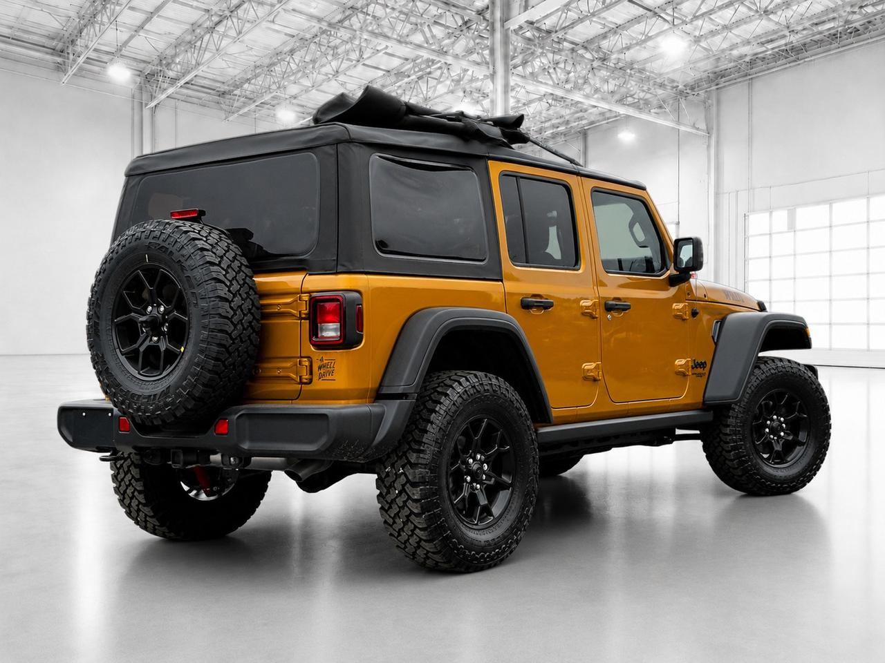 2026 Jeep Wrangler WILLYS 4DR | Conv & Tech Pkg | Sun Rider Top Photo3