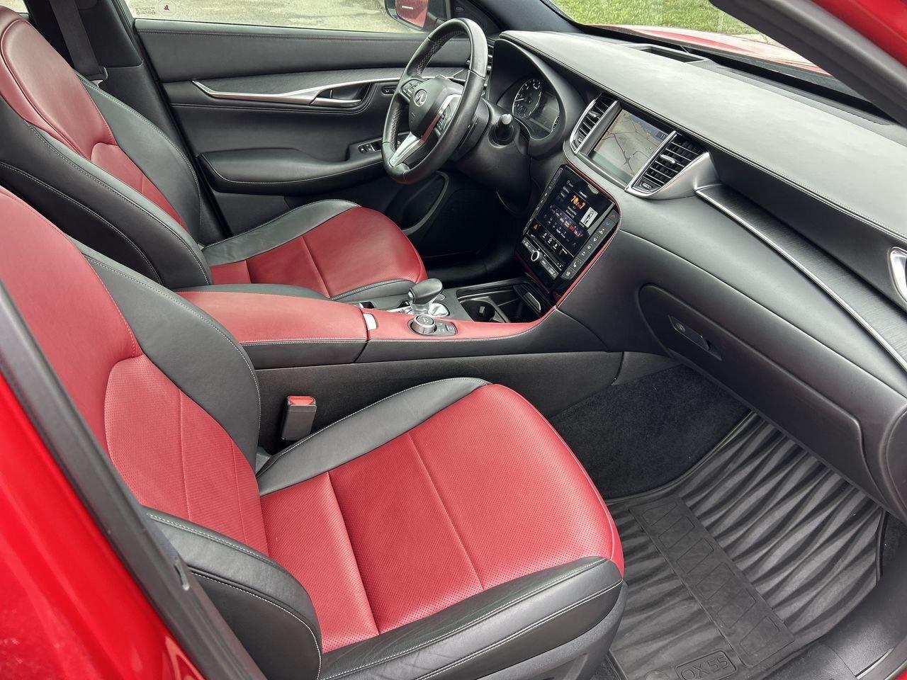 2022 Infiniti QX 55 Sensory Red Hot Luxury | NO ACCIDENT | HUD Photo