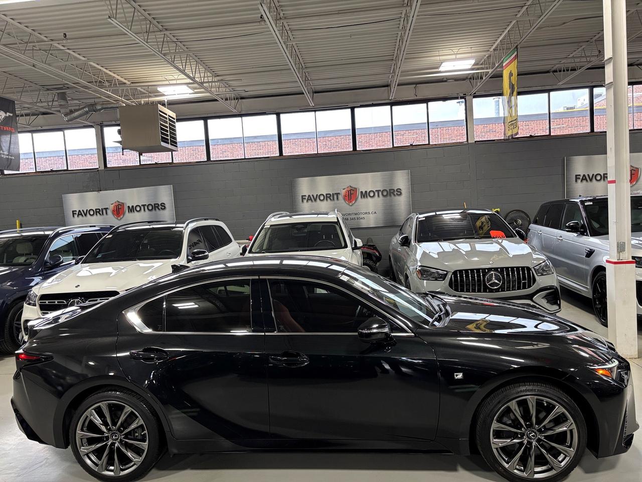 2021 Lexus IS 300 F-SPORT|AWD|REDLEATHER|HEATEDCOOLEDSEATS|PADDLES|+ Photo