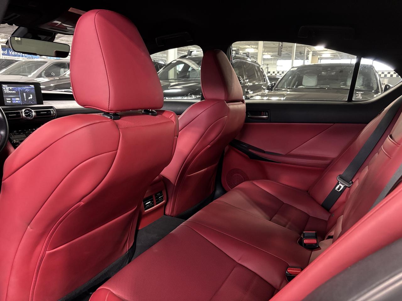 2021 Lexus IS 300 F-SPORT|AWD|REDLEATHER|HEATEDCOOLEDSEATS|PADDLES|+ Photo