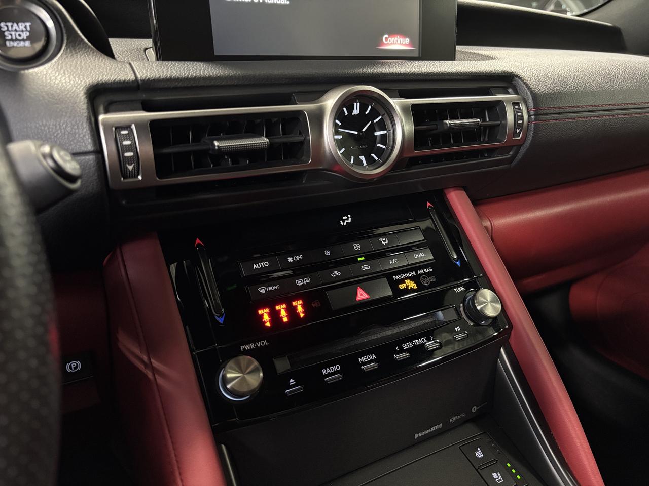 2021 Lexus IS 300 F-SPORT|AWD|REDLEATHER|HEATEDCOOLEDSEATS|PADDLES|+ Photo