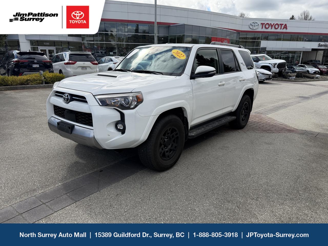Used 2022 Toyota 4Runner 4WD for sale in Surrey, BC