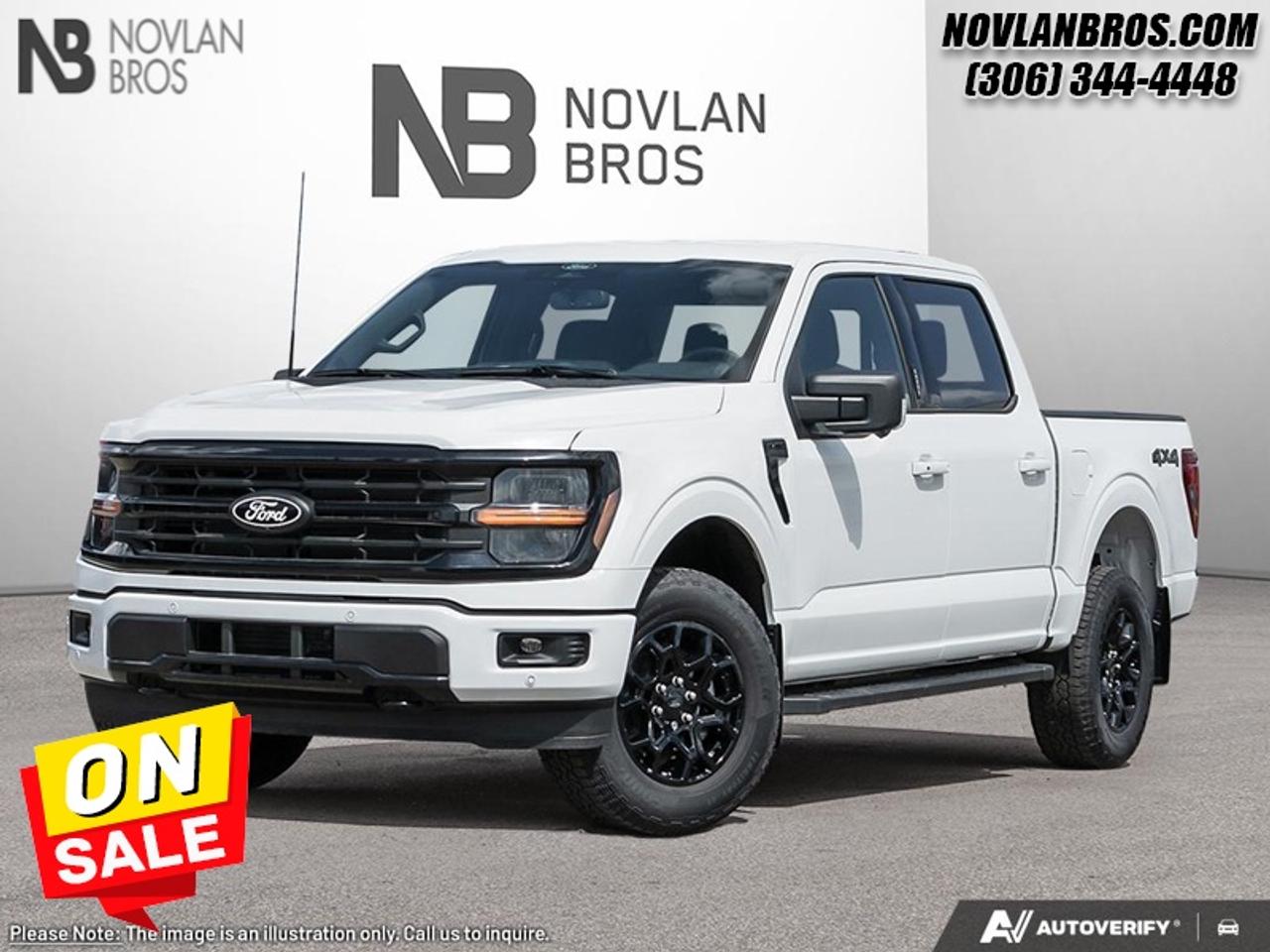 <b>Tow Package, XLT Black Appearance Package, Tailgate Step, Power Sliding Rear Window!</b><br> <br> Check out our great inventory of new vehicles at Novlan Brothers!<br> <br>The 2026 Ford F-150 incorporates driver-assist technologies and modern connectivity designed to enhance control and convenience.<br> <br>The 2026 Ford F-150 combines proven leadership in toughness with smart innovation to deliver a truck built for real-world demands. Inside, the cabin features refined materials, intuitive tech and comfortable seating to support both driver and passengers on every journey. With its strong presence, flexible design and Fords legacy of dependability, the F-150 is ready for whatever work or play you throw its way.<br> <br>This Oxford White Crew Cab 4X4 pickup has a 10 Speed Automatic transmission and is powered by a 382HP 3.5L V6 Cylinder Engine. <br> <br> Our F-150s trim level is XLT. Perfect for outdoor enthusiasts and weekend adventurers seeking a blend of rugged capability and modern style, this truck stands out on the trails with body-coloured bumpers, front fog lamps, cornering lights, and distinctive painted aluminum wheels wrapped in all-terrain tires. Inside, the functional cabin balances utility and comfort with metal-look instrument panel inserts, full carpet flooring, and supportive cloth seating featuring manual driver lumbar adjustment and versatile second-row underseat storage. Modern convenience is always at your fingertips with smart device remote engine start, manual air conditioning, and an immersive seven-speaker audio system integrated into a SYNC 4 system with a 12-inch center display, wireless smartphone compatibility, and a built-in Wi-Fi hotspot. You can navigate any journey with absolute confidence under the protection of smart safety features like the Ford Co-Pilot360 reverse camera, blind spot information system, cross-traffic alert with reverse brake assist, lane keeping assist, and front collision mitigation. This vehicle has been upgraded with the following features: Tow Package, XLT Black Appearance Package, Tailgate Step, Power Sliding Rear Window.<br><br> View the original window sticker for this vehicle with this url <b><a href=http://www.windowsticker.forddirect.com/windowsticker.pdf?vin=1FTFW3L85TKD57792 target=_blank>http://www.windowsticker.forddirect.com/windowsticker.pdf?vin=1FTFW3L85TKD57792</a></b>.<br> <br>To apply right now for financing use this link: <a href=http://novlanbros.com/credit/ target=_blank>http://novlanbros.com/credit/</a><br> <br/>Weve discounted this vehicle $9358. Total rebate of $3500 is reflected in the price. 3.49% financing for 84 months. <br> Payments from <b>$934.12</b> monthly with $0 down for 84 months @ 3.49% APR O.A.C. ( Plus applicable taxes - Plus applicable fees ). Incentives expire 2026-08-31. See dealer for details. <br><br><br> Come by and check out our fleet of 20+ used cars and trucks and 100+ new cars and trucks for sale in Paradise Hill.  o~o