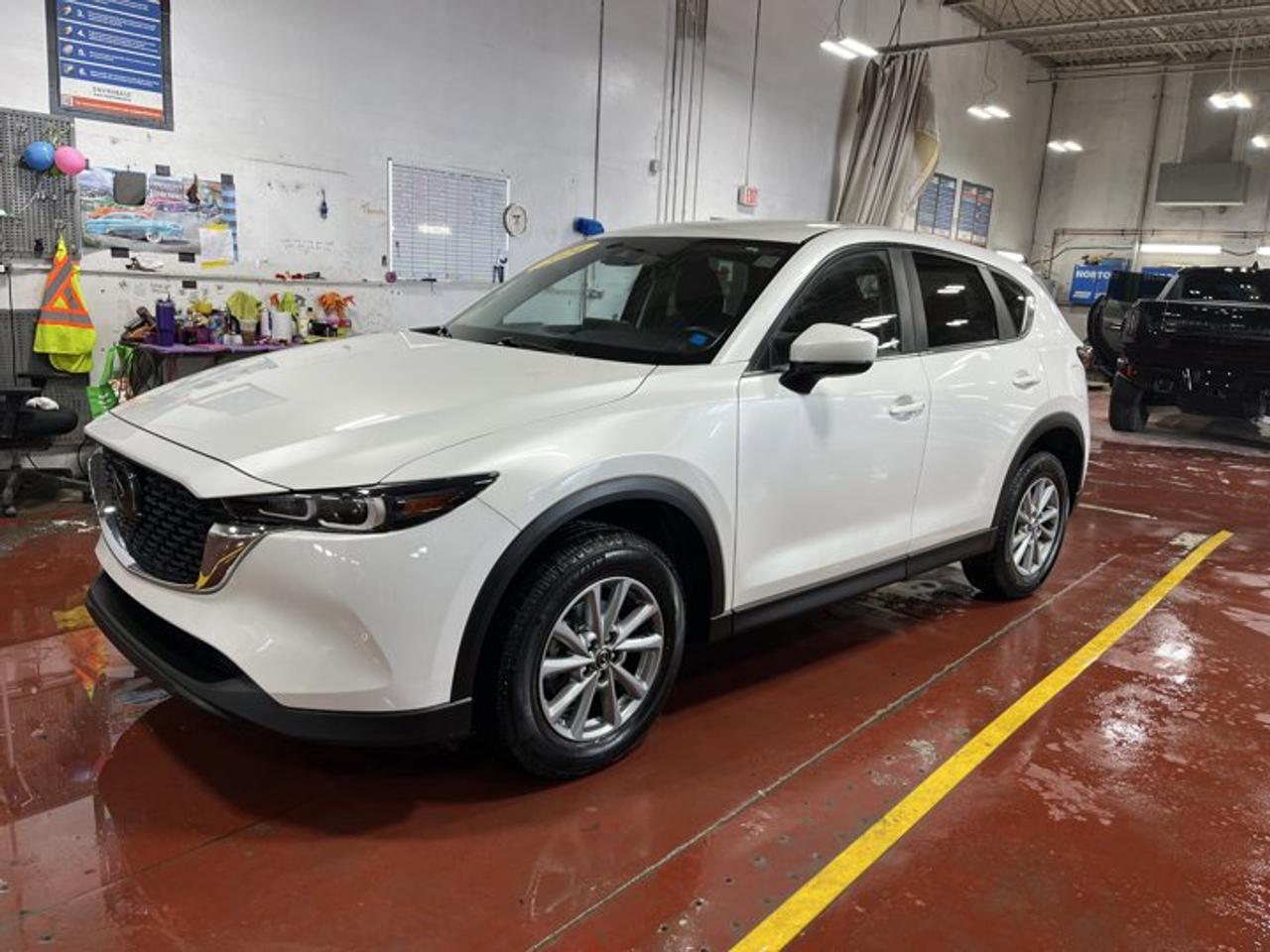New Price!5 2024 Mazda CX-5 GX AWD 6-Speed Automatic SKYACTIV®-G 2.5L 4-Cylinder DOHC 16V4 Speakers, 4-Wheel Disc Brakes, 4.624 Axle Ratio, ABS brakes, Air Conditioning, Alloy wheels, AM/FM radio, AppLink/Apple CarPlay and Android Auto, Auto High-beam Headlights, Brake assist, Bumpers: body-colour, Cloth Upholstery, Delay-off headlights, Driver door bin, Driver vanity mirror, Dual front impact airbags, Dual front side impact airbags, Electronic Stability Control, Emergency communication system, Exterior Parking Camera Rear, Four wheel independent suspension, Front anti-roll bar, Front Bucket Seats, Front reading lights, Fully automatic headlights, Heated door mirrors, Heated Front Seats, Heated front seats, Illuminated entry, Low tire pressure warning, Occupant sensing airbag, Outside temperature display, Overhead airbag, Overhead console, Panic alarm, Passenger door bin, Passenger vanity mirror, Power door mirrors, Power steering, Power windows, Radio data system, Radio: AM/FM/HD Audio System w/4 Speakers, Rain sensing wipers, Rear anti-roll bar, Rear reading lights, Rear window defroster, Rear window wiper, Remote keyless entry, Speed control, Speed-sensing steering, Split folding rear seat, Spoiler, Steering wheel mounted audio controls, Tachometer, Telescoping steering wheel, Tilt steering wheel, Traction control, Trip computer, Turn signal indicator mirrors, Variably intermittent wipers, Wheels: 17 Silver Metallic Alloy.Certification Program Details: 80 Point Inspection Fresh Oil Change Full Vehicle Detail Full tank of Gas 2 Years Fresh MVI Brake through InspectionAt Steele GMC Buick Fredericton, were proud to be your Used Car Mega Center serving drivers all across Atlantic Canada from Fredericton, Oromocto, New Maryland, Woodstock, Saint John, and Moncton in New Brunswick, to Nova Scotia, Prince Edward Island, and Newfoundland. Our inventory features all makes and models of used cars, trucks, SUVs, and vans, giving you the best selection in the region. Whether you need a fuel-efficient sedan, a family SUV, or a rugged pickup, youll find it right here at Steele GMC Buick Fredericton. With our Market Value Pricing, every vehicle is priced based on real-time market conditions, ensuring you get the best possible deal without the hassle of negotiating. We keep pricing transparent and competitive so you can shop with total confidence. No matter your credit situation good, bad, or no credit at all youre approved. Our finance experts work with lenders across Atlantic Canada to find the best terms for your budget, including second-chance financing, newcomer programs, and credit rebuilding solutions. As part of Steele Auto Group, Atlantic Canadas most diversified automotive group with 47 dealerships representing 27 brands, we offer unmatched selection, buying power, and customer support. That means if the vehicle you want isnt on our Fredericton lot, we can source it quickly from our massive dealer network across the Maritimes. When it comes to used vehicles, Steele GMC Buick Fredericton is the destination for drivers all across Atlantic Canada delivering market value pricing, every make and model, and guaranteed credit approval so you can get on the road with confidence.Steele Auto Group is the most diversified group of automobile dealerships in Atlantic Canada, with 47 dealerships selling 27 brands and an employee base of well over 2300.