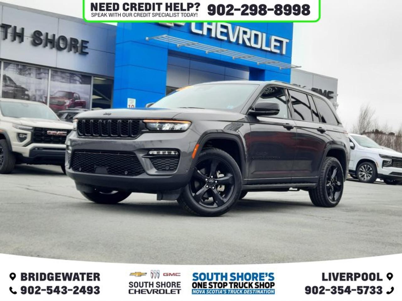 Recent Arrival! Baltic Gray Metallic Clearcoat 2024 Jeep Grand Cherokee Limited For Sale, Bridgewater 4WD 8-Speed Automatic Pentastar 3.6L V6 VVT Clean Car Fax, 4WD, 2nd-Row Manual Window Shades, 6 Speakers, A/D Digital Display Rearview Mirror, ABS brakes, Air Conditioning, Alloy wheels, AM/FM radio: SiriusXM with 360L, Audio memory, Auto-Dimming Exterior Driver Mirror, Automatic temperature control, Brake assist, Bumpers: body-colour, Capri Leatherette Seats w/Perforated Inserts, Compass, Delay-off headlights, Driver vanity mirror, Dual front impact airbags, Dual front side impact airbags, Dual-Pane CommandView Sunroof, Electronic Stability Control, Front dual zone A/C, Front fog lights, Front reading lights, Front/Rear Doors & Liftgate w/Passive Entry, Fully automatic headlights, Garage door transmitter, Heated door mirrors, Heated front seats, Heated rear seats, Illuminated entry, Integrated Off-Road Camera, Intersection Collision Assist System, Knee airbag, Luxury Tech Group II, Memory Steering Column, Navigation System, Occupant sensing airbag, Outside temperature display, Overhead airbag, Panic alarm, Park-Sense Front & Rear Park Assist w/Stop, ParkView Rear Back-Up Camera, Pirelli Brand Tires, Power door mirrors, Power driver seat, Power Liftgate, Power passenger seat, Power steering, Power Tilt/Telescope Steering Column, Power windows, Rain-Sensing Windshield Wipers, Rear Back-Up Camera Washer, Rear window defroster, Rear window wiper, Remote keyless entry, Security system, Speed control, Surround View Camera System, Telescoping steering wheel, Tilt steering wheel, Trip computer, Turn signal indicator mirrors, Variably intermittent wipers, Ventilated Front Seats, Wireless Charging Pad.