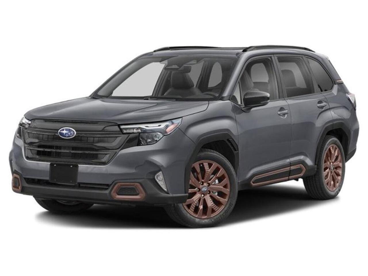 This Subaru Forester delivers a Regular Unleaded H-4 2.5 L/152 engine powering this Variable transmission. Wireless Phone Connectivity, Wheels: 19 x 7.5 15-Spoke Aluminum Alloy -inc: Bronze finish Winter tires cannot be fitted to 19 wheels. Additional wheel purchase required for winter tires. Consult dealer for details., Voice Activated Dual Zone Front Automatic Air Conditioning.* This Subaru Forester Features the Following Options *Variable Intermittent Wipers w/Heated Wiper Park, Valet Function, Urethane Gear Shifter Material, Trunk/Hatch Auto-Latch, Trip Computer, Transmission: Lineartronic CVT -inc: electronically controlled multi-plate transfer clutch, dual-function X-MODE, hill descent control, gear position display, lock-up torque converter, manual mode w/paddle shift controls, SI-DRIVE (2-mode w/Sport), shift lock and normal and 8-speed manual mode, Transmission w/Driver Selectable Mode and Oil Cooler, Tracker System, Tires: 235/50R19 All-Season, Tailgate/Rear Door Lock Included w/Power Door Locks.* Visit Us Today *A short visit to Steele Subaru located at 3737 Kempt Road, Halifax, NS B3K-4X6 can get you a trustworthy Forester today!