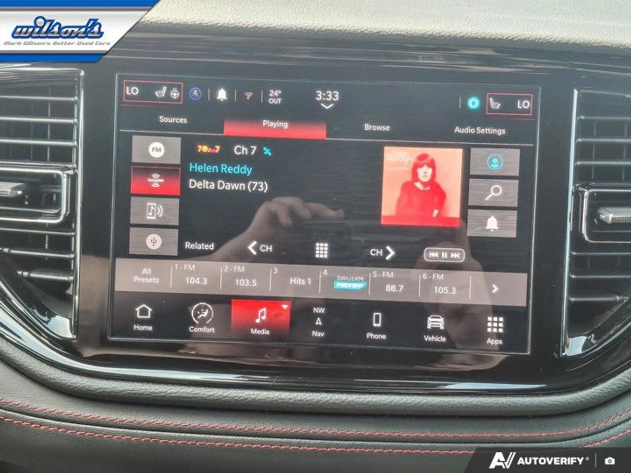 2024 Dodge Durango GT Plus | Leather | Sunroof | Nav | Blacktop Pkg | Cooled + Heated Seats | Remote Start and More Photo