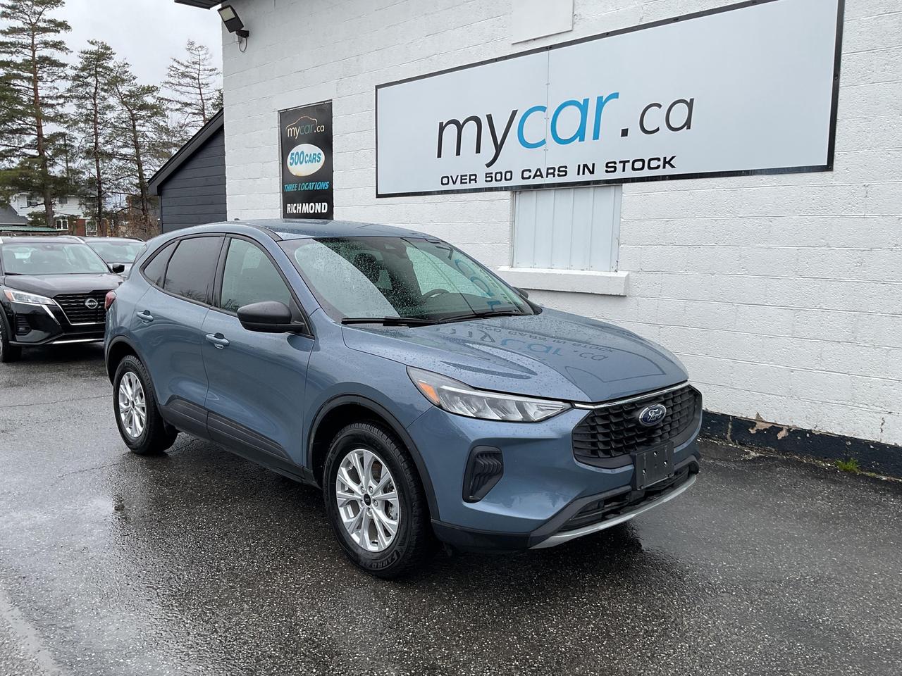 ???? 1.5L All Wheel Drive  FORD ESCAPE ACTIVE 2025  Adventure-ready efficiency! ????<br><br>

This low-mileage 2025 Ford Escape Active with only 36,342 KMs is packed with modern features and all-wheel-drive capability. Perfect for families or adventurers who want comfort, safety, and technology in one reliable package!<br><br>

? 1.5L Engine<br>
? All Wheel Drive<br>
? Heated Seats and Steering Wheel<br>
? Remote Start<br>
? Apple CarPlay/Android Auto<br>
? Blind Spot Assist<br>
? Backup Camera<br>
? Bluetooth Connectivity<br>
? Air Conditioning<br>
? Cruise Control<br>
? Full Power Group<br><br>

?? NO FEES! <span>(Just pay applicable taxes.)</span><br>
?? LOWEST PRICE GUARANTEED!<br><br>

?? 3 LOCATIONS TO SERVE YOU BETTER:<br>
?? RICHMOND: 1-888-416-2199<br>
?? KINGSTON: 1-888-508-3494<br>
?? NORTH BAY: 1-888-282-3560<br><br>

?? Visit <strong>WWW.MYCAR.CA</strong> to see this FORD ESCAPE and more!<br>
?? Confidence, comfort, and value  all in one! ??