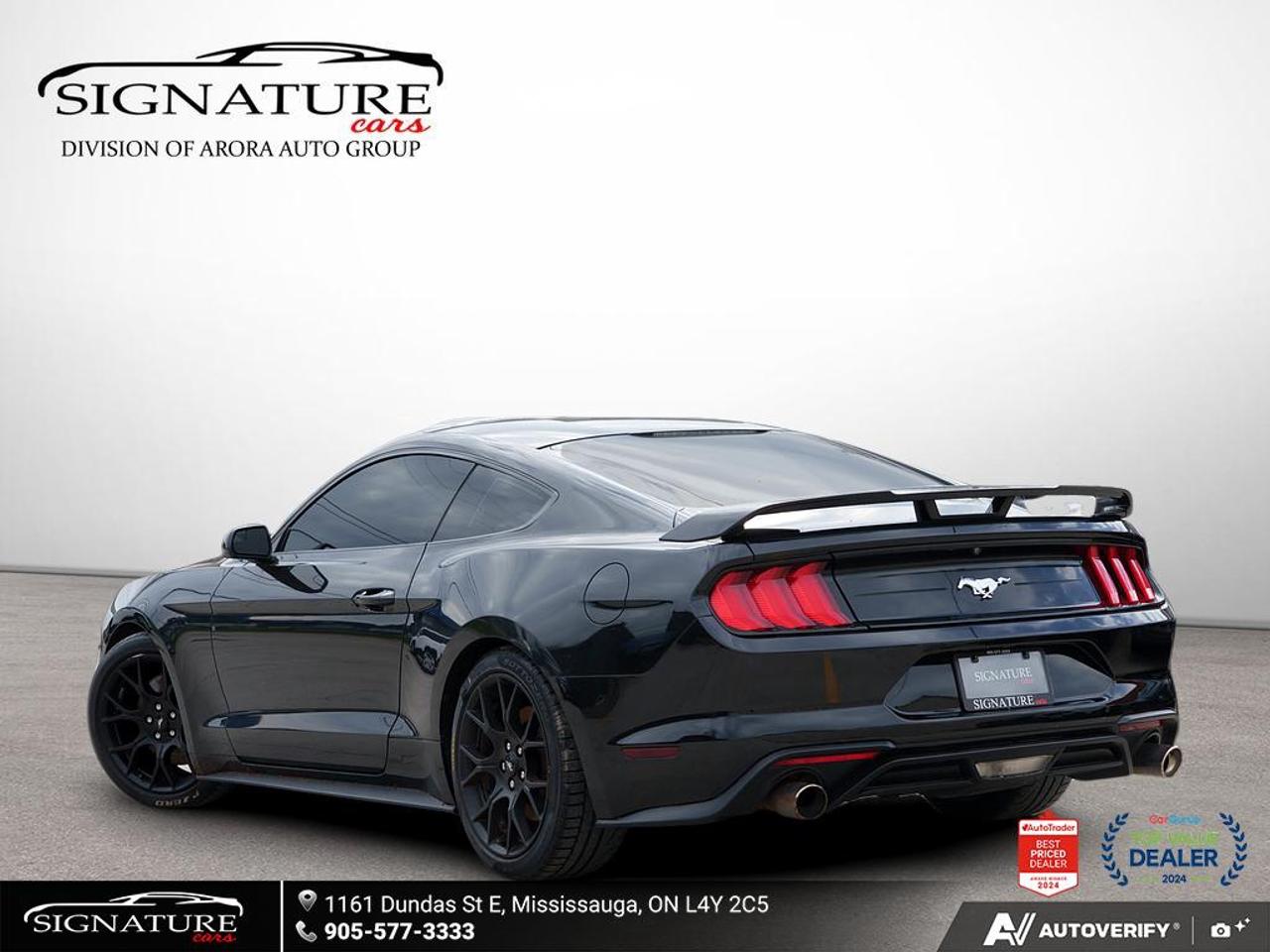 2018 Ford Mustang Ecoboost Fastback No Accident Cruise Control backu Photo3