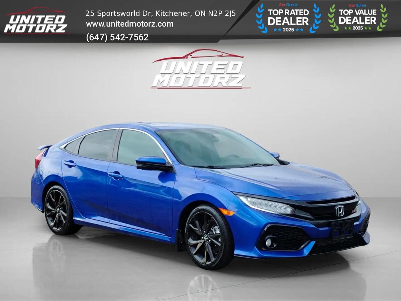 2018 Honda Civic Si Man~SAFETY CERTIFIED~27 Service Records~ Photo2