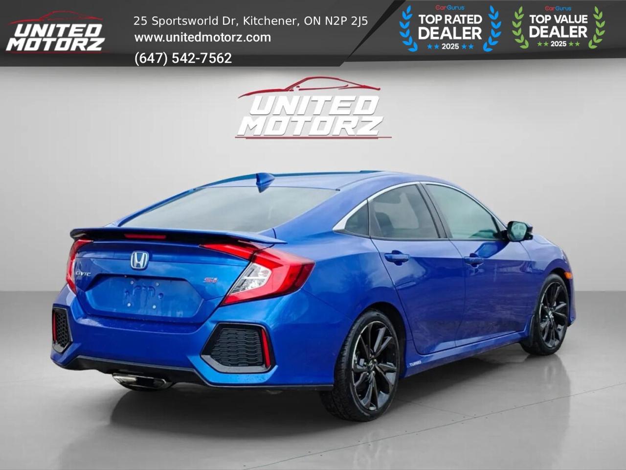 2018 Honda Civic Si Man~SAFETY CERTIFIED~27 Service Records~ Photo4