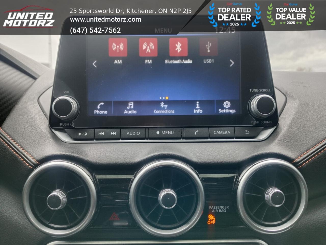 2022 Nissan Sentra SR Midnight Edition~SAFETY CERTIFIED~18 Service Re Photo