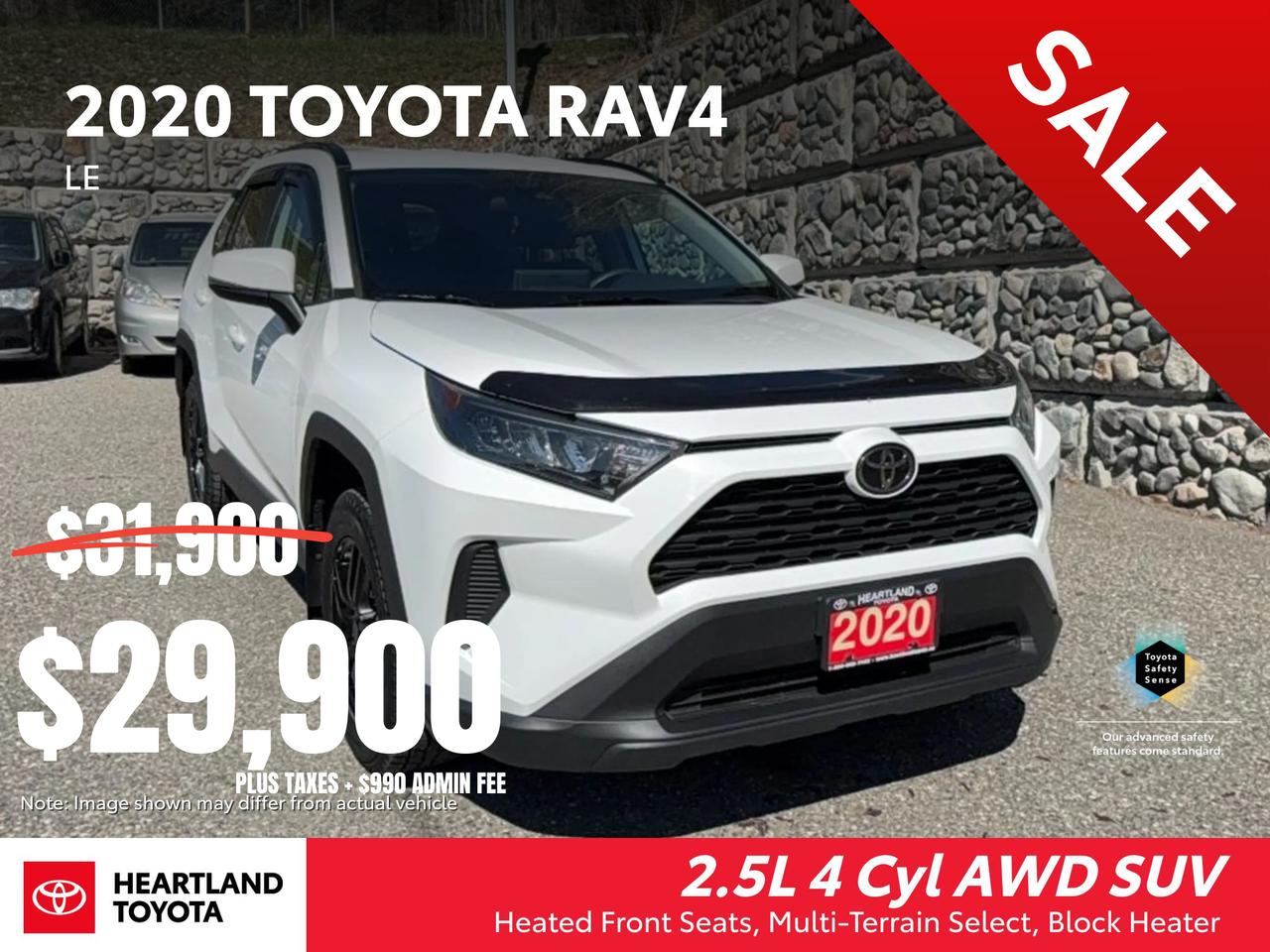 2020 Toyota RAV4 LE