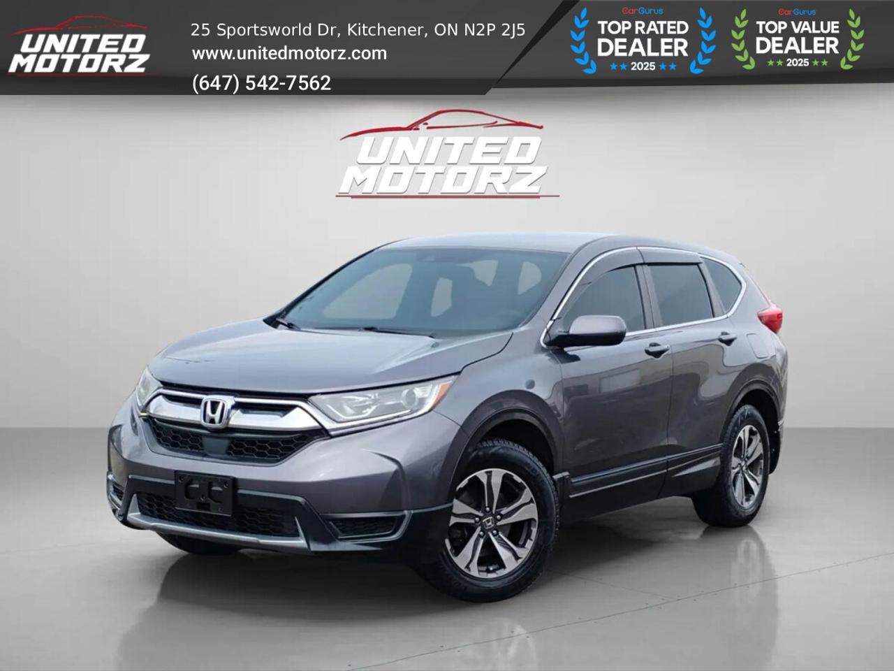 2017 Honda CR-V LX AWD~SAFETY CERTIFIED~ONE OWNER~Honda Sensing Photo0