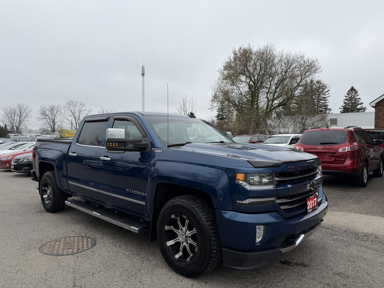 <p>Looking for a powerful and capable pickup that can handle both work and weekend adventures? Then check out this stunning 2017 Chevrolet Silverado 1500 LTZ, available now at Target Auto Centre! This ruggedly handsome truck, coated in a striking blue exterior, is ready to turn heads while providing the versatility you need. With its comfortable black interior and a robust 5.3L V8 engine, youll experience a ride thats both smooth and commanding, whether youre cruising city streets or tackling off-road terrain. Showing 146,289km on the odometer, this Silverado is ready for many more adventures.&nbsp;This 2017 Silverado 1500 LTZ is more than just a truck; its a statement. Its built to perform and impress. Its four-wheel-drive system ensures you can confidently navigate various conditions, while the automatic transmission offers effortless driving. This Silverado is designed to provide reliability and capability, all wrapped in a package that exudes style. Visit Target Auto Centre today and see why this Silverado is the perfect fit for your lifestyle.</p><p>&nbsp;</p><p><strong>CERTIFIED PRE-OWNED VEHICLE | BUY WITH CONFIDENCE</strong></p><p>&nbsp;- Ontario Safety Standards Certificate Included<br>- 30 Day / 1,000 KM Safety Warranty Included<br>- Fully Detailed Prior to Delivery<br>- CARFAX Vehicle History Report Available</p><p>&nbsp;</p><p><strong>FINANCING MADE SIMPLE | ALL CREDIT WELCOME</strong></p><p>&nbsp;- $0 Down Payment Options Available<br>- Competitive Rates Through Trusted Lenders<br>- Fast Approvals | Simple Application Process<br>- On-site Financing Assistance<br>- Good Credit | Bad Credit | No Credit Options<br>- Apply Now</p><p>&nbsp;</p><p><strong>VALUE & TRANSPARENCY | WHY CHOOSE US</strong></p><p>- Price Plus HST & Licensing Only<br>- No Additional Fees | All-In Pricing<br>- Same Price Cash or Finance<br>- Extended Warranty Protection Plans Available<br>- Autotrader Best Priced Dealer Award (2024)<br>- Competitive Market Value on Trade-ins<br>- We&rsquo;ll Buy Your Car &mdash; No Purchase Required<br>- Know Someone Looking For a Vehicle? Get a Referral Award<br>- Open 7 Days a Week</p><p>&nbsp;</p><p><strong>ABOUT TARGET AUTO CENTRE</strong></p><p>Target Auto Centre has been proudly serving London, Ontario and surrounding areas for over 20 years, offering over 150 quality pre-owned vehicles and a constantly updated selection to choose from. We focus on providing competitive pricing, clear information, and a straightforward buying process so you know exactly what to expect from start to finish.</p><p>Cars For Everyone! We offer a wide selection of vehicles to fit every lifestyle, need, and budget. Our inventory includes cars, trucks, SUVs, and vans from trusted brands such as Ford, Chevrolet, Toyota, Honda, Nissan, BMW, Mercedes-Benz, Audi, Lexus, Acura, Hyundai, Kia, Mazda, Volkswagen, Jeep, RAM, GMC, Subaru, and more. With new arrivals regularly, there&rsquo;s always something for everyone.</p><p>As a proud member of the Used Car Dealers Association of Ontario (UCDA), we are committed to operating with honesty, transparency, and professionalism in every transaction. Our goal is to make your vehicle purchase as simple and stress-free as possible, while delivering the level of service our customers continue to trust. Come visit us today and see why were the preferred choice for pre-owned vehicles in London and the surrounding areas. We look forward to earning your business!</p>