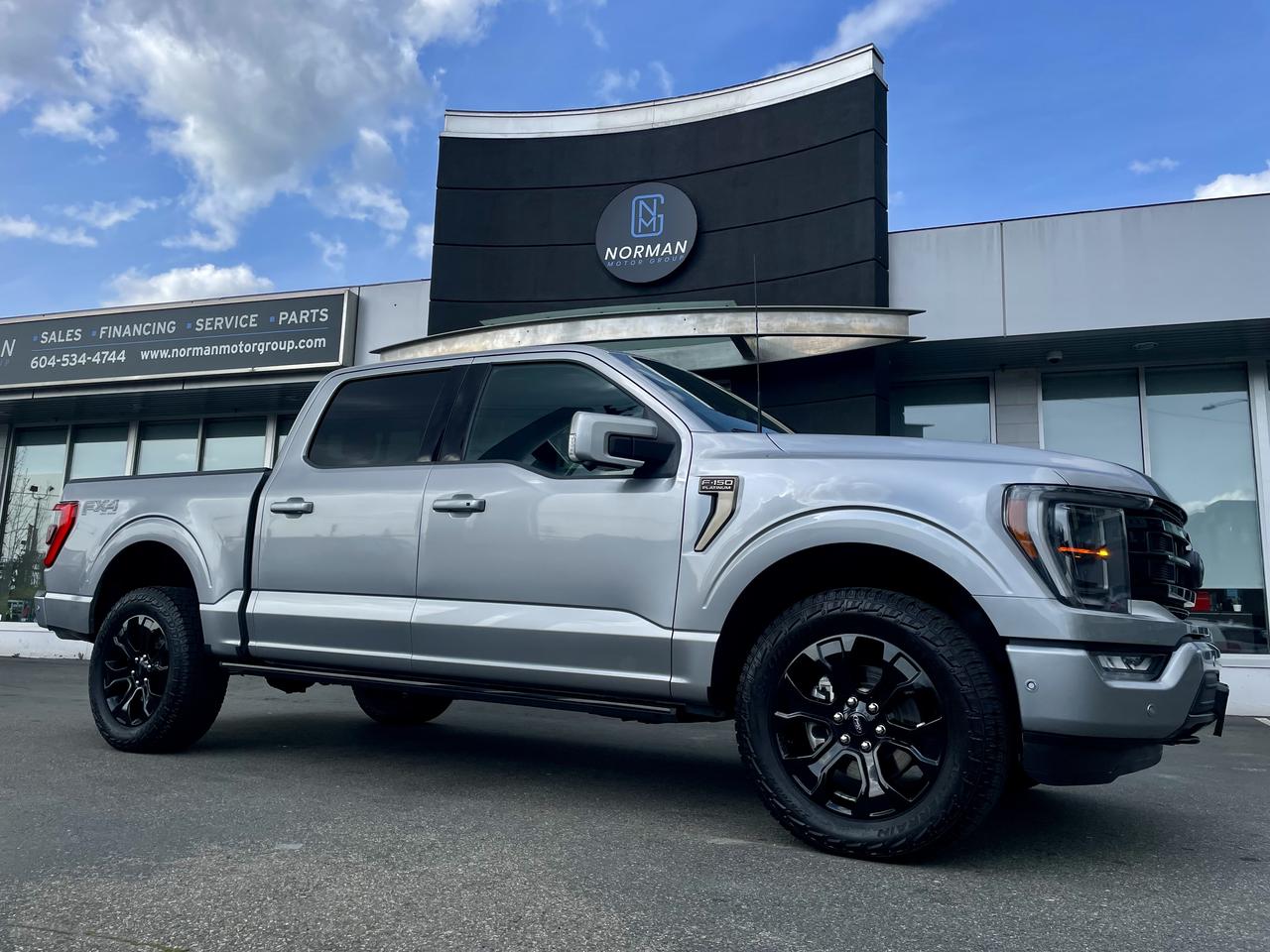 Used 2023 Ford F-150 Platinum BLACK FX4 EDITION 4WD 5.0L V8 FULL LOAD for sale in Langley, BC