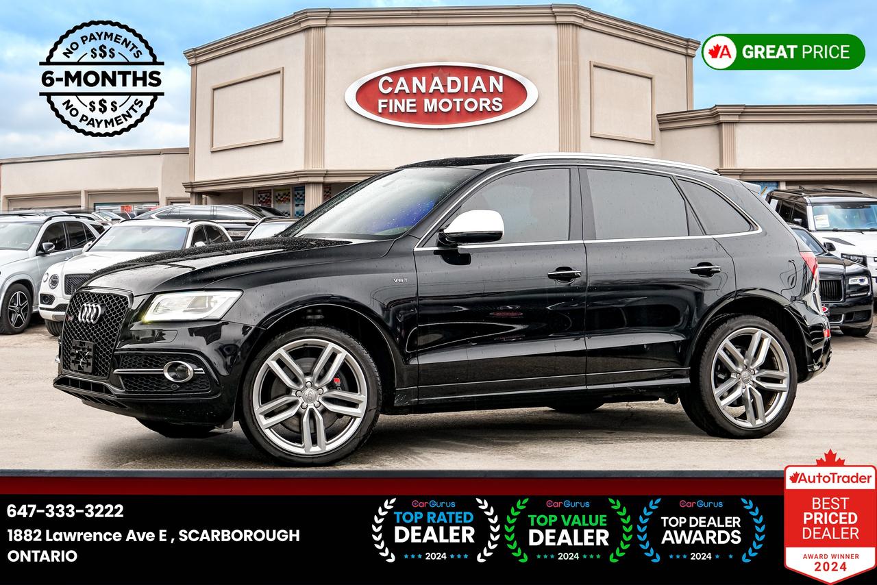 2017 Audi SQ5 3.0T Progressiv |CLEAN CARFAX|QUATTRO|NAVI|PANO| Photo