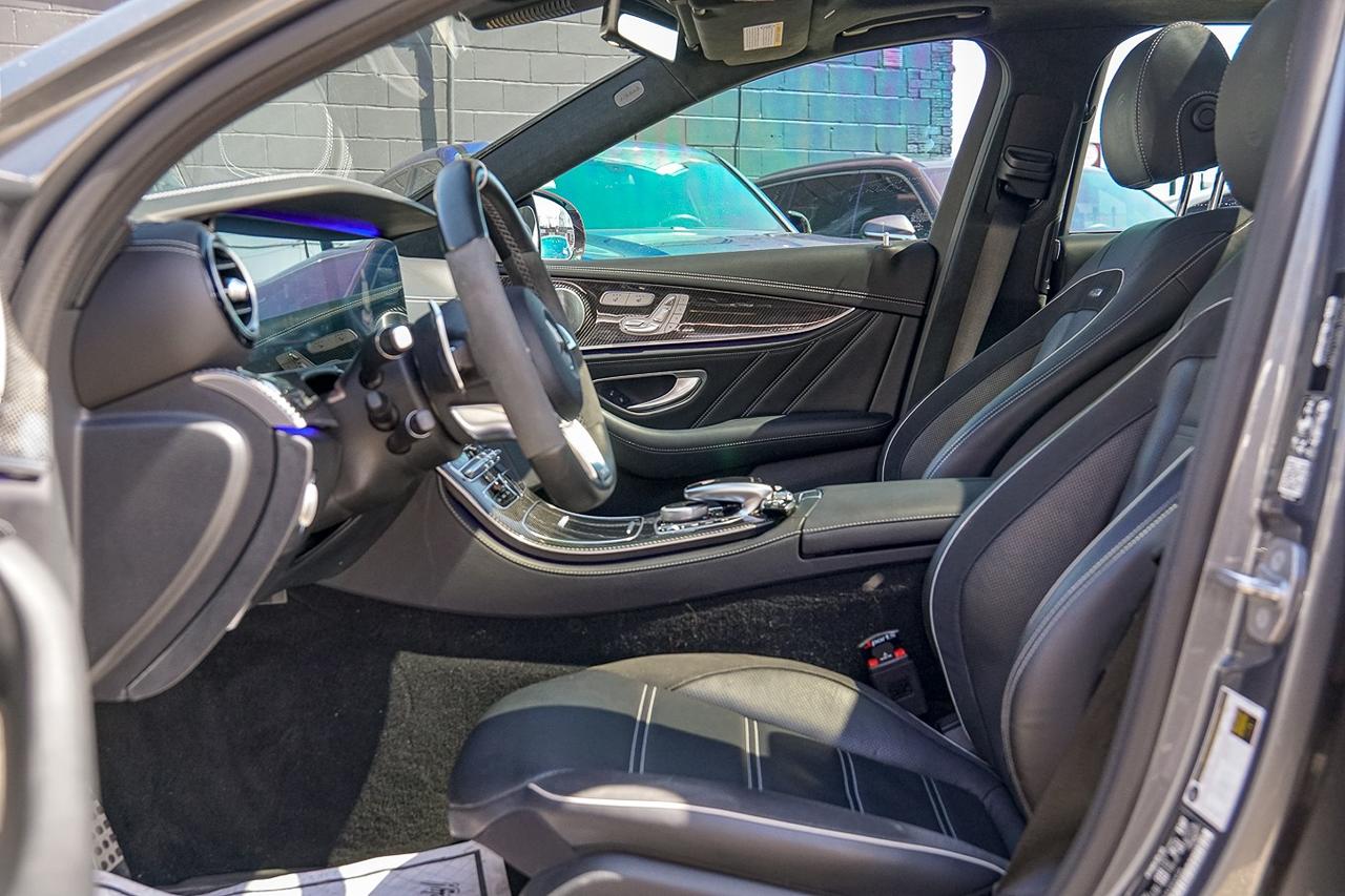 2018 Mercedes-Benz E-Class AMG E 63 S |CLEAN CARFAX|CARBON PKG|603HP|MASSAGE| Photo