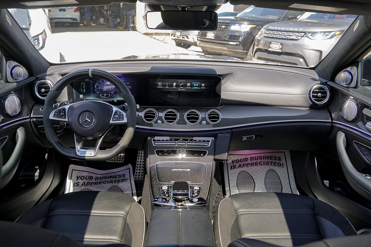 2018 Mercedes-Benz E-Class AMG E 63 S |CLEAN CARFAX|CARBON PKG|603HP|MASSAGE| Photo