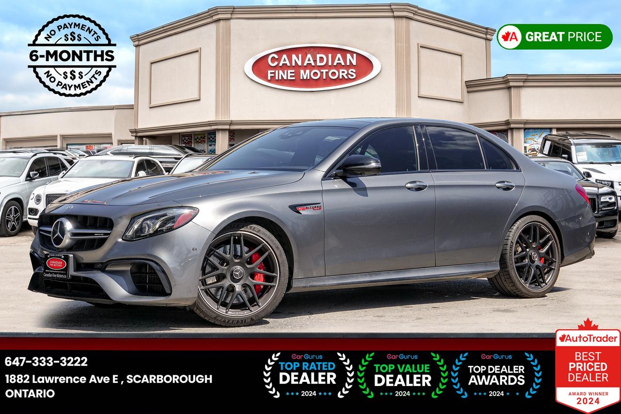 2018 Mercedes-Benz E-Class AMG E 63 S |CLEAN CARFAX|CARBON PKG|603HP|MASSAGE| - Photo #1