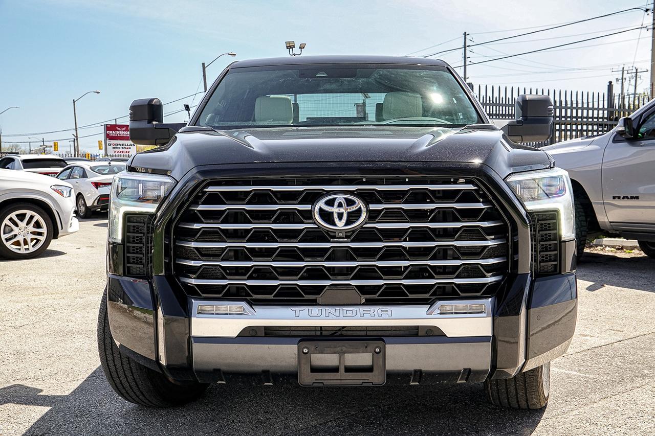 2022 Toyota Tundra Capstone Hybrid |CREW CAB|PANO|LEATHER SEATS|CAM| Photo2