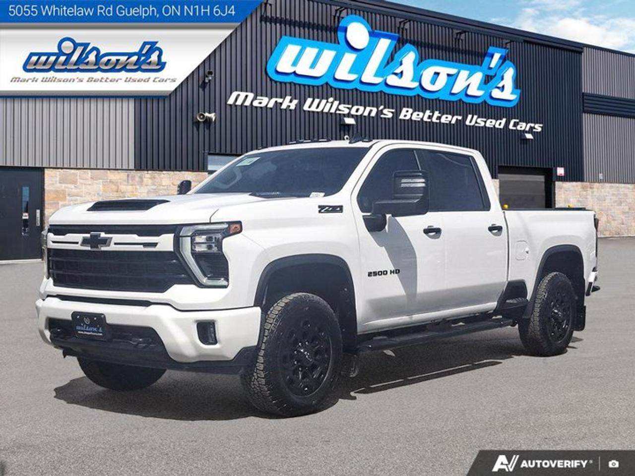 2024 Chevrolet Silverado 2500 HD LT Crew 4X4 | Diesel | Z71 Sport | Leather | Sunroof | 360 Camera | Heated Wheel + Seats | and More! Photo0