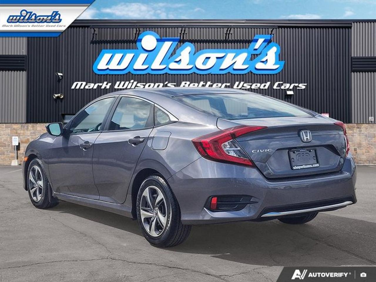 2020 Honda Civic Sedan LX Sedan | Adaptive Cruise | Heated Seats | CarPlay + Android | Rear Camera | and More ! Photo