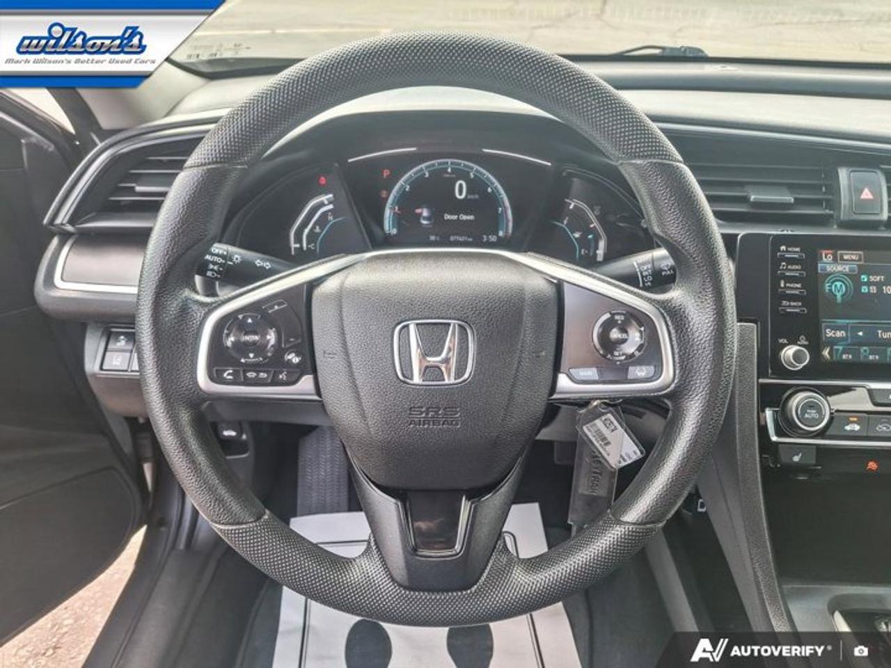 2020 Honda Civic Sedan LX Sedan | Adaptive Cruise | Heated Seats | CarPlay + Android | Rear Camera | and More ! Photo