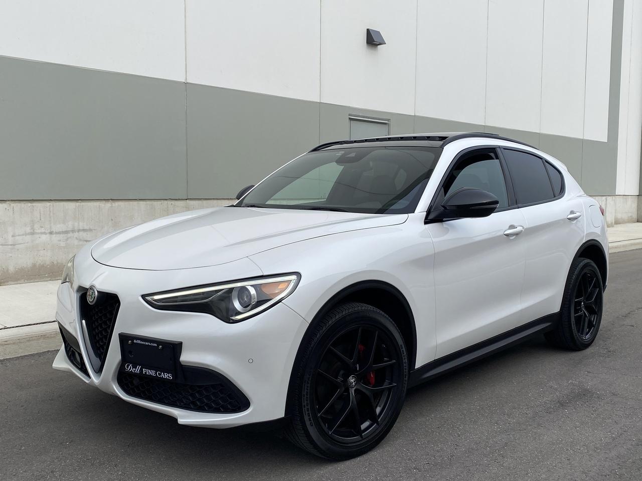 2019 Alfa Romeo Stelvio Ti Q4 SPORT-NERO EDIZIONE-NAV-CAMERA-PANO ROOF Photo