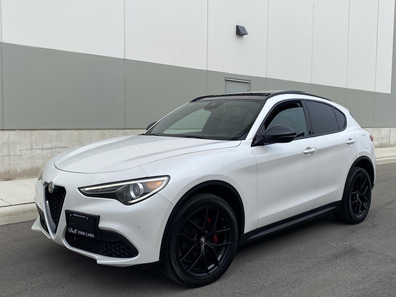 2019 Alfa Romeo Stelvio Ti Q4 SPORT-NERO EDIZIONE-NAV-CAMERA-PANO ROOF Photo