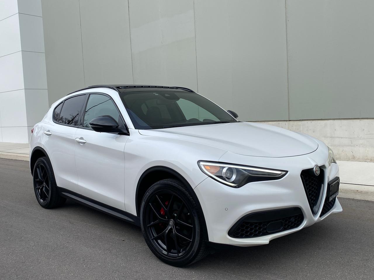 2019 Alfa Romeo Stelvio Ti Q4 SPORT-NERO EDIZIONE-NAV-CAMERA-PANO ROOF Photo