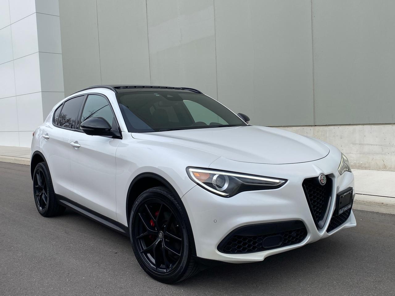 2019 Alfa Romeo Stelvio Ti Q4 SPORT-NERO EDIZIONE-NAV-CAMERA-PANO ROOF Photo
