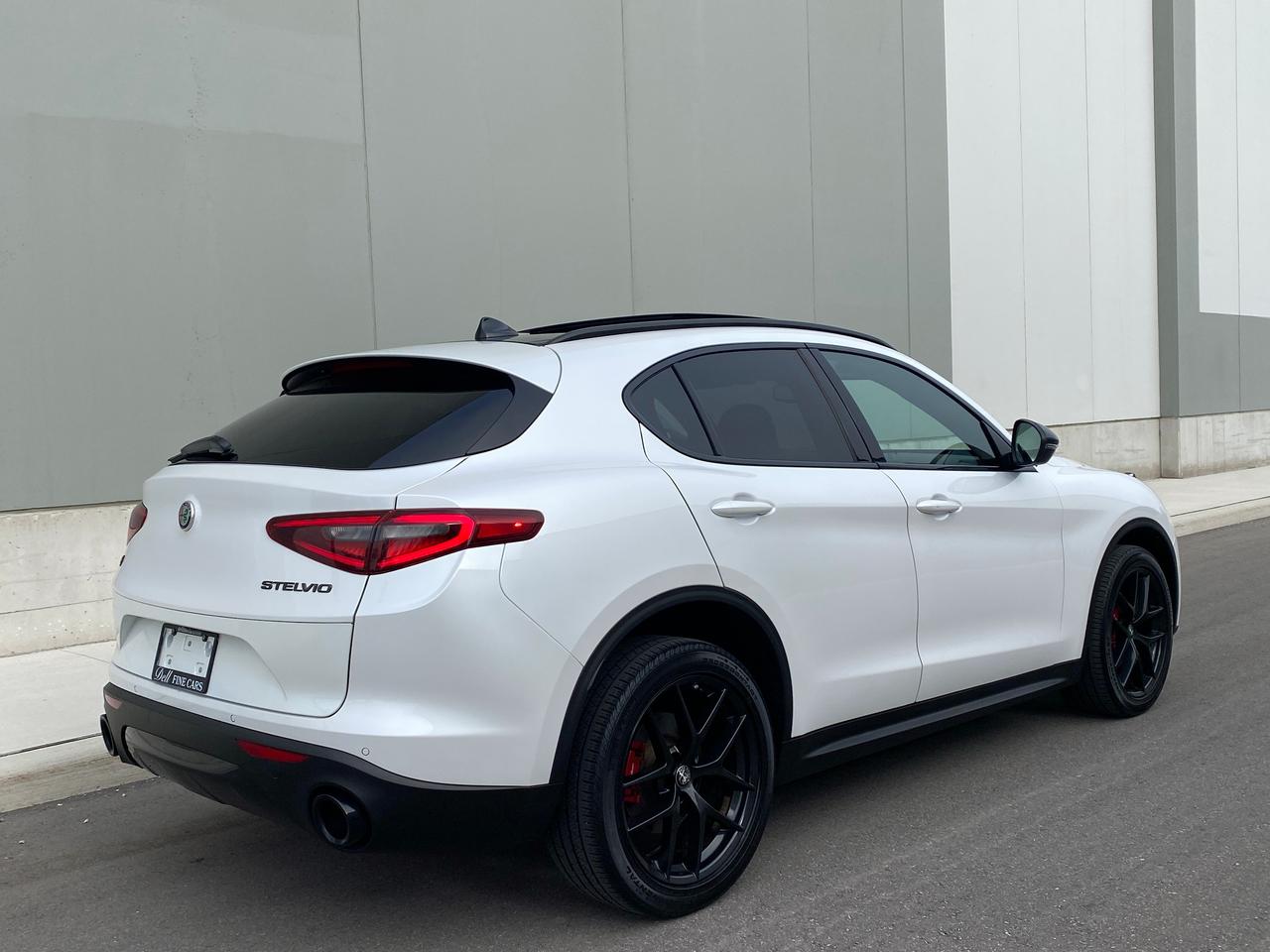 2019 Alfa Romeo Stelvio Ti Q4 SPORT-NERO EDIZIONE-NAV-CAMERA-PANO ROOF Photo