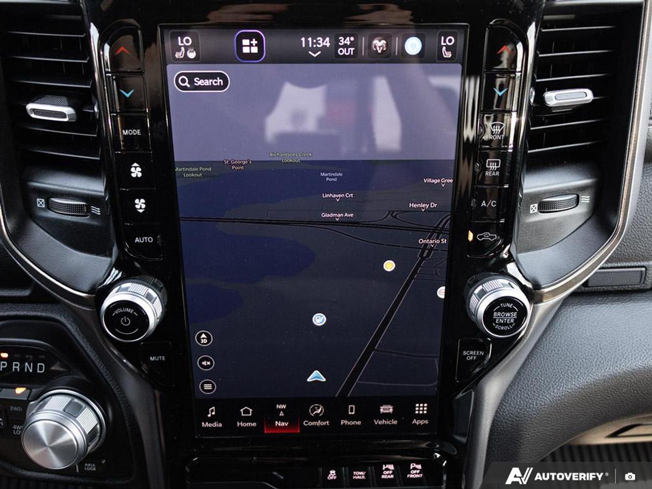 2022 RAM 1500 Rebel NAVIGATION SYSTEM | BED UTILITY GROUP | 25W REBEL Photo