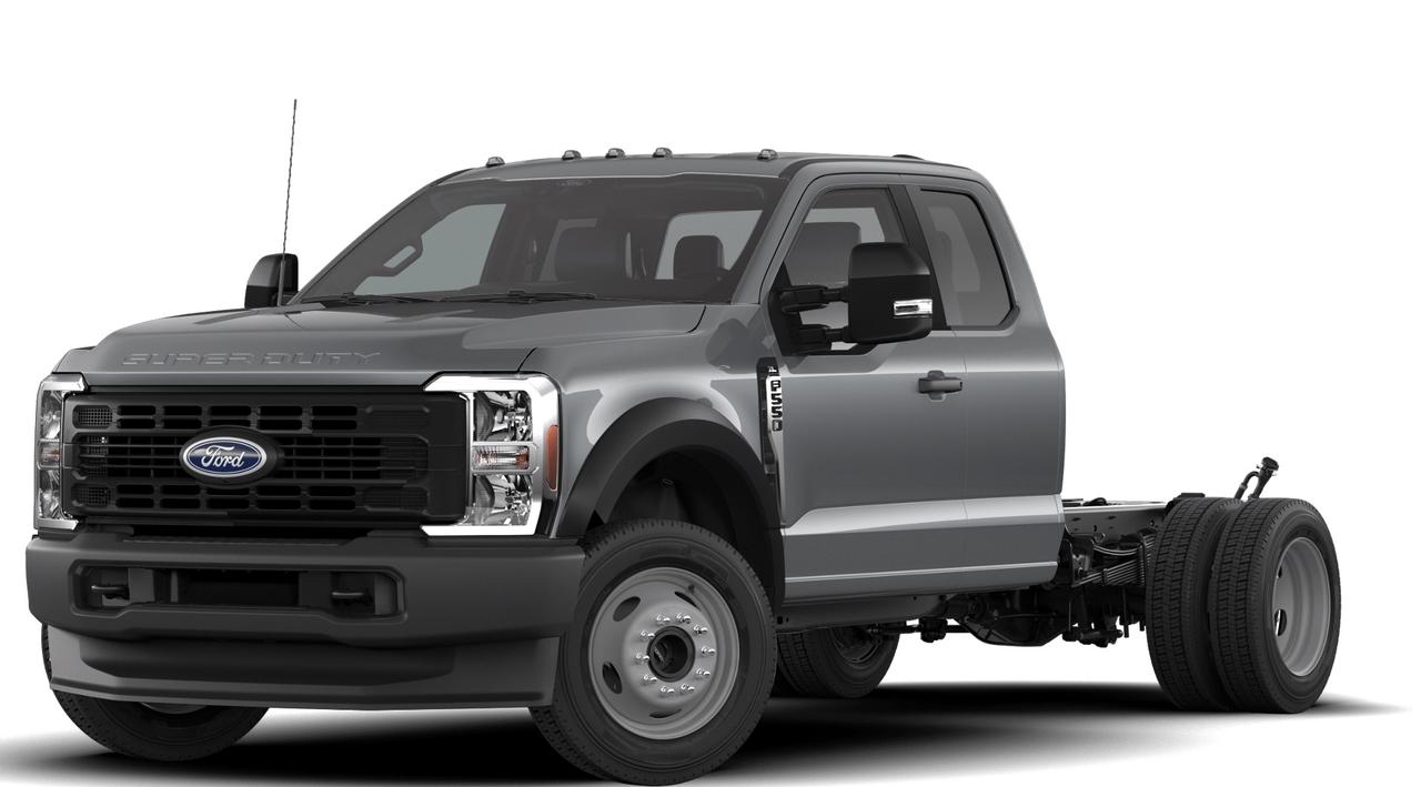 <p>Looking for a heavy-duty workhorse that can handle anything you throw at it? Check out the new 2026 Ford F-550 4X4 SUPERCAB CHAS CA, now available at Webbs 1441. This beast of a truck, dressed in a sleek Carbonized Grey Metallic exterior, is ready to get the job done with its powerful 6.7L Power Stroke V8 Diesel engine and 10-speed automatic transmission. Built for both power and practicality, this F-550 is equipped with features designed to make your workday easier and more efficient. With its robust 4-wheel drive system, youll have the confidence to tackle any terrain.</p><p><strong><em>Powered by AutoIntelligence&trade;</em></strong> Powered by AutoIntelligence&trade;</p>