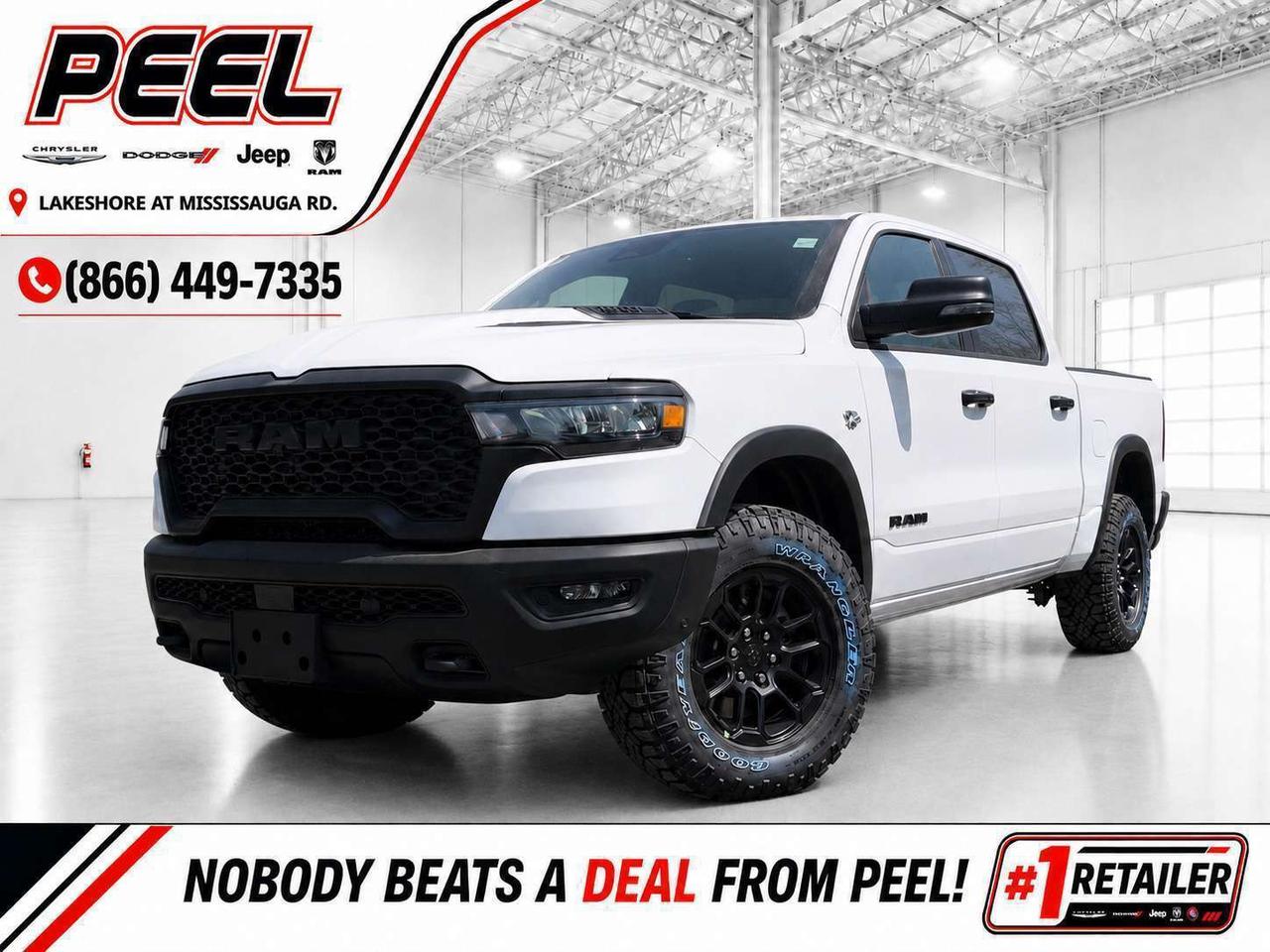 2026 RAM 1500 REBEL | 12" Touchscreen | HEMI | Lvl1 | Sport Hood Photo