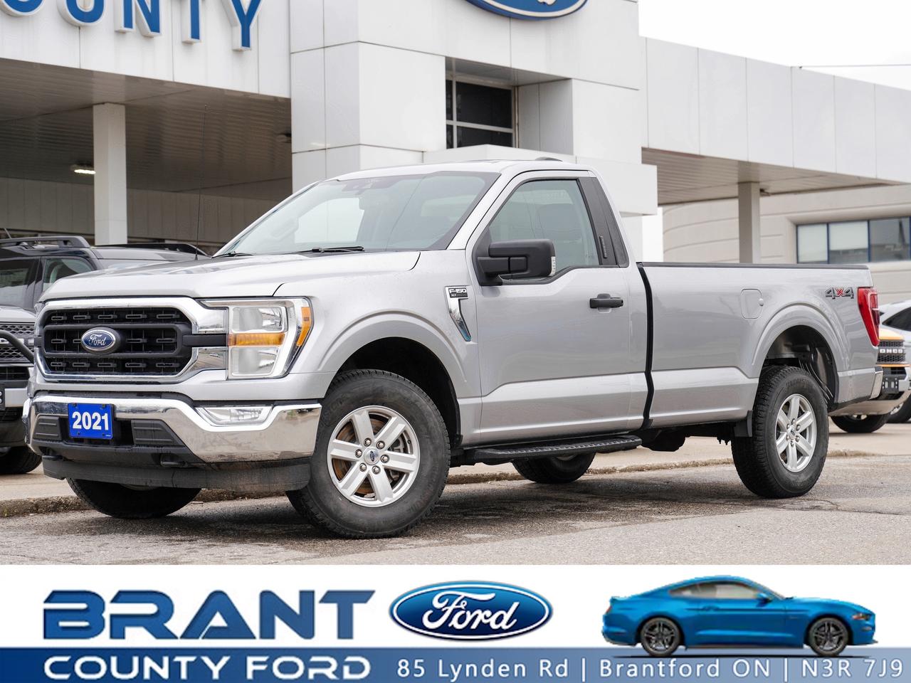 2021 Ford F-150 4X4 LONGBOX/REGULAR CAB/XLT MODEL! Photo0