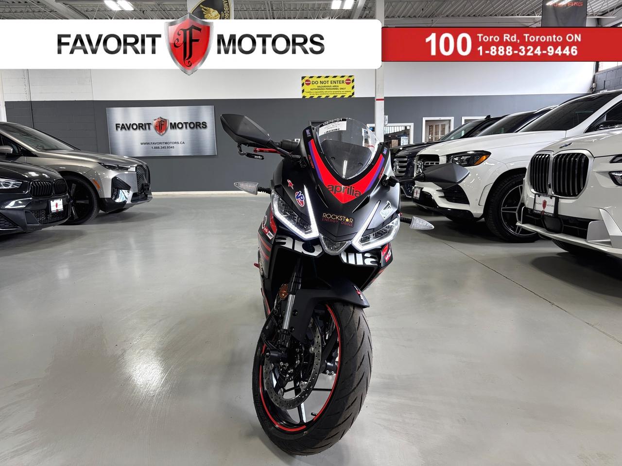 Used 2025 Aprilia RS RS457| 457 CC | 5 INCH SCREEN | 350 LBS | LIKE NEW for sale in North York, ON