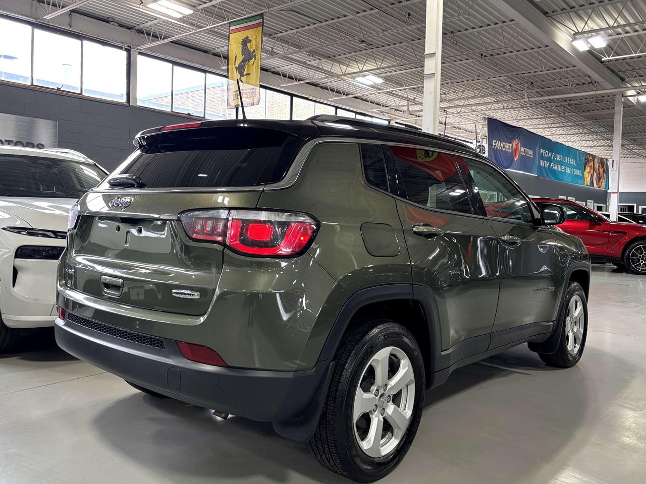 2018 Jeep Compass North 4X4|SELECTERRAIN|NAV|WHITELEATHER|RMSTART|+ Photo3
