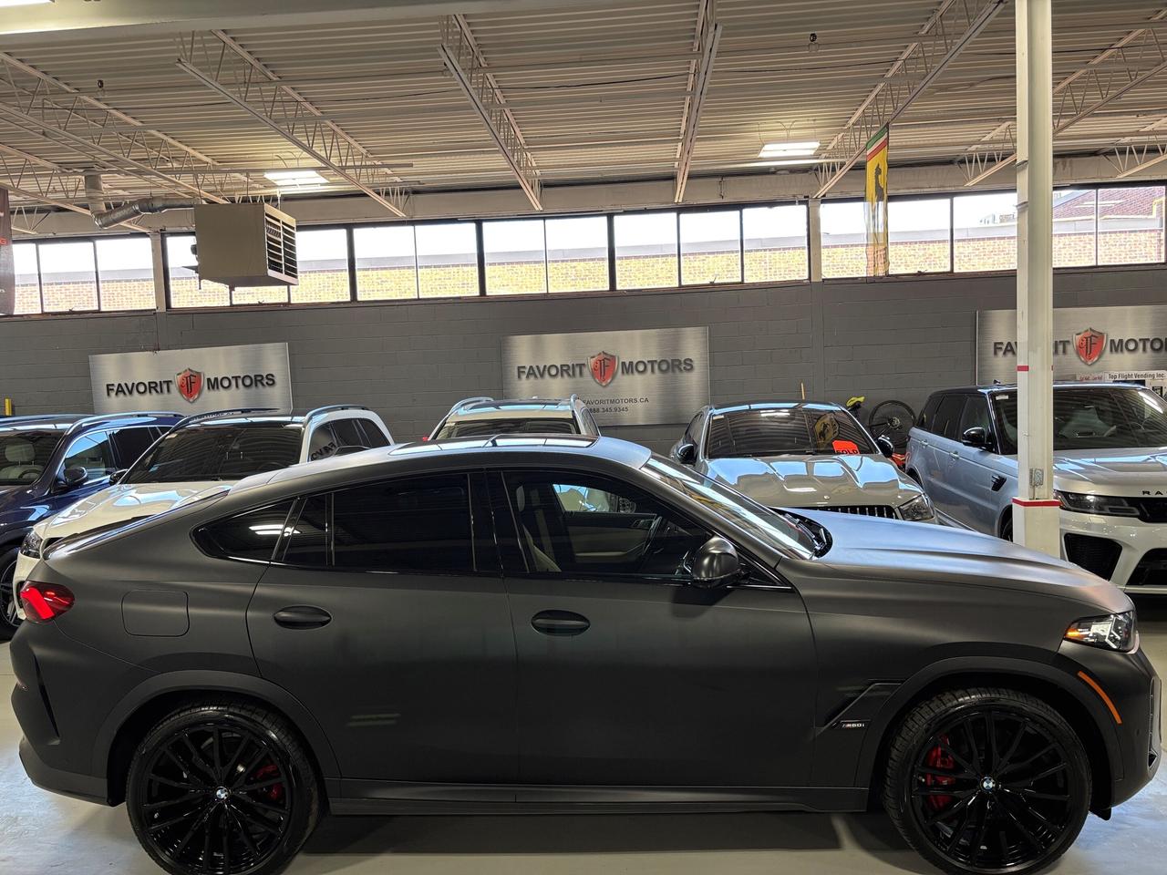 2025 BMW X6 M60i xDrive|COUPE|NO LUX TAX|MATTEWRAP|CREAMSEATS| Photo