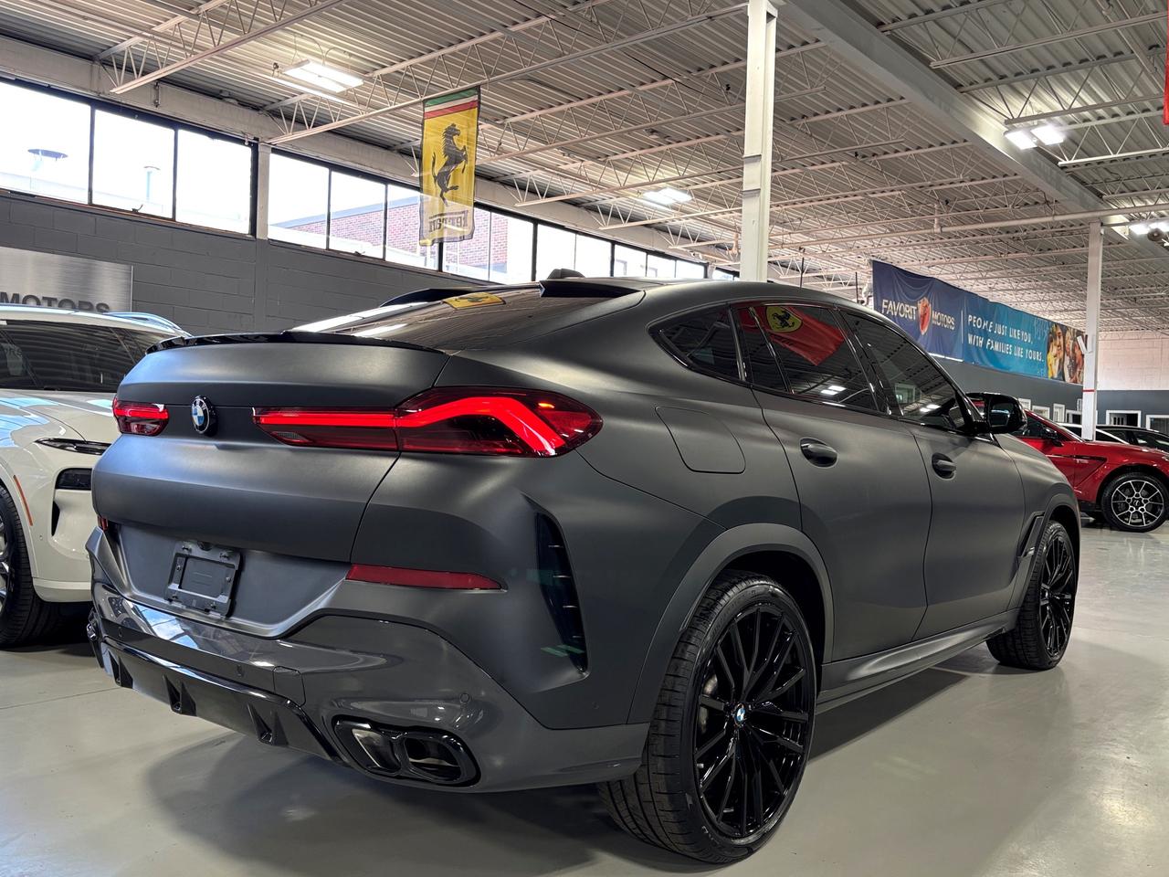 2025 BMW X6 M60i xDrive|COUPE|NO LUX TAX|MATTEWRAP|CREAMSEATS| Photo