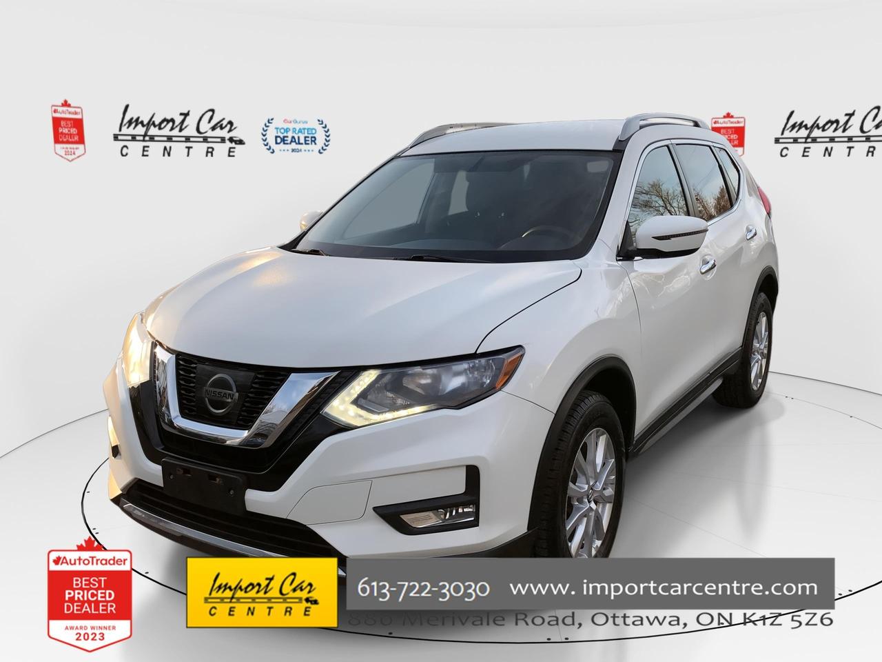 2017 Nissan Rogue SV AWD, HTD. SEATS, BK.CAM, ALLOYS Photo0